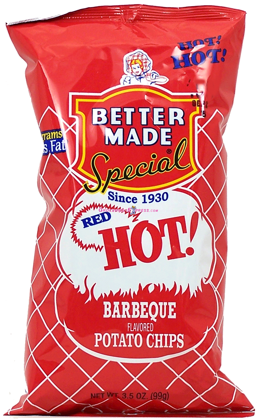 Better Made&nbsp;&nbsp;red hot! barbeque flavored potato chips Full-Size Picture